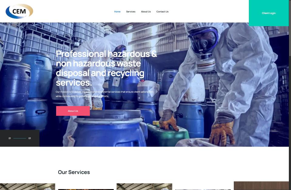 Chemcycle WordPress website