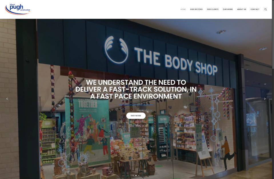 Islwyn Pugh Construction WordPress website