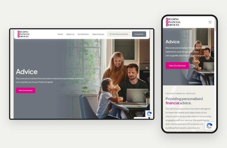Fielding Financial Services website